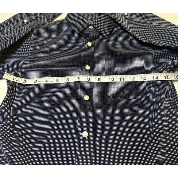 Classic Club Gold Label Boy's Button-Down Shirt Checks Size 10/12 100% Cotton - Picture 5 of 11